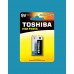 Батерии алкални 9v 1/1 Toshiba HIGH POWER
